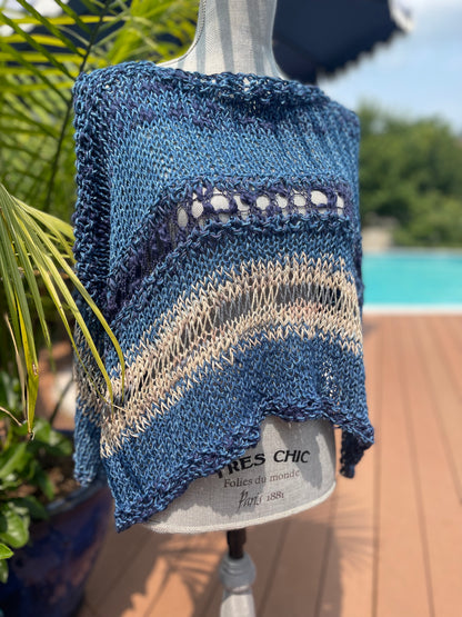 Hand Knit Poncho