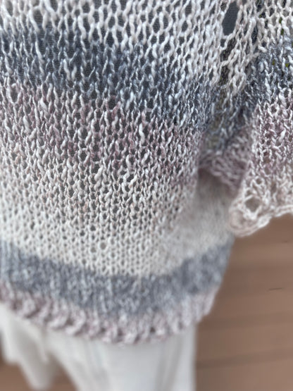 Hand Knit Cotton Sweater
