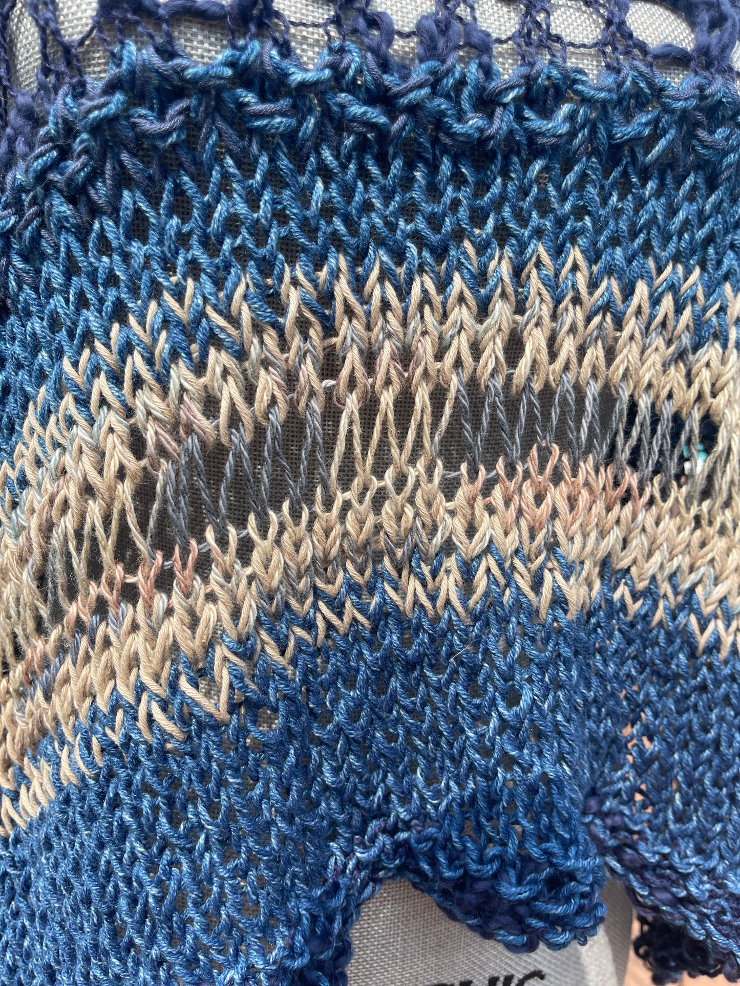 Hand Knit Poncho