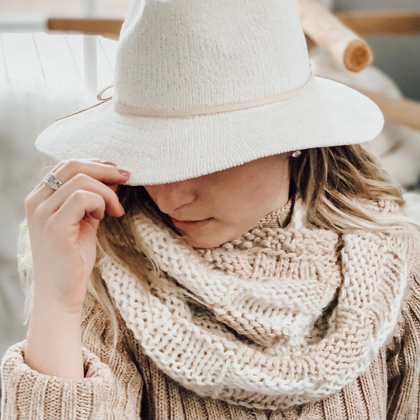 Baby Alpaca Seriously Soft Infinity Scarf PATTERN