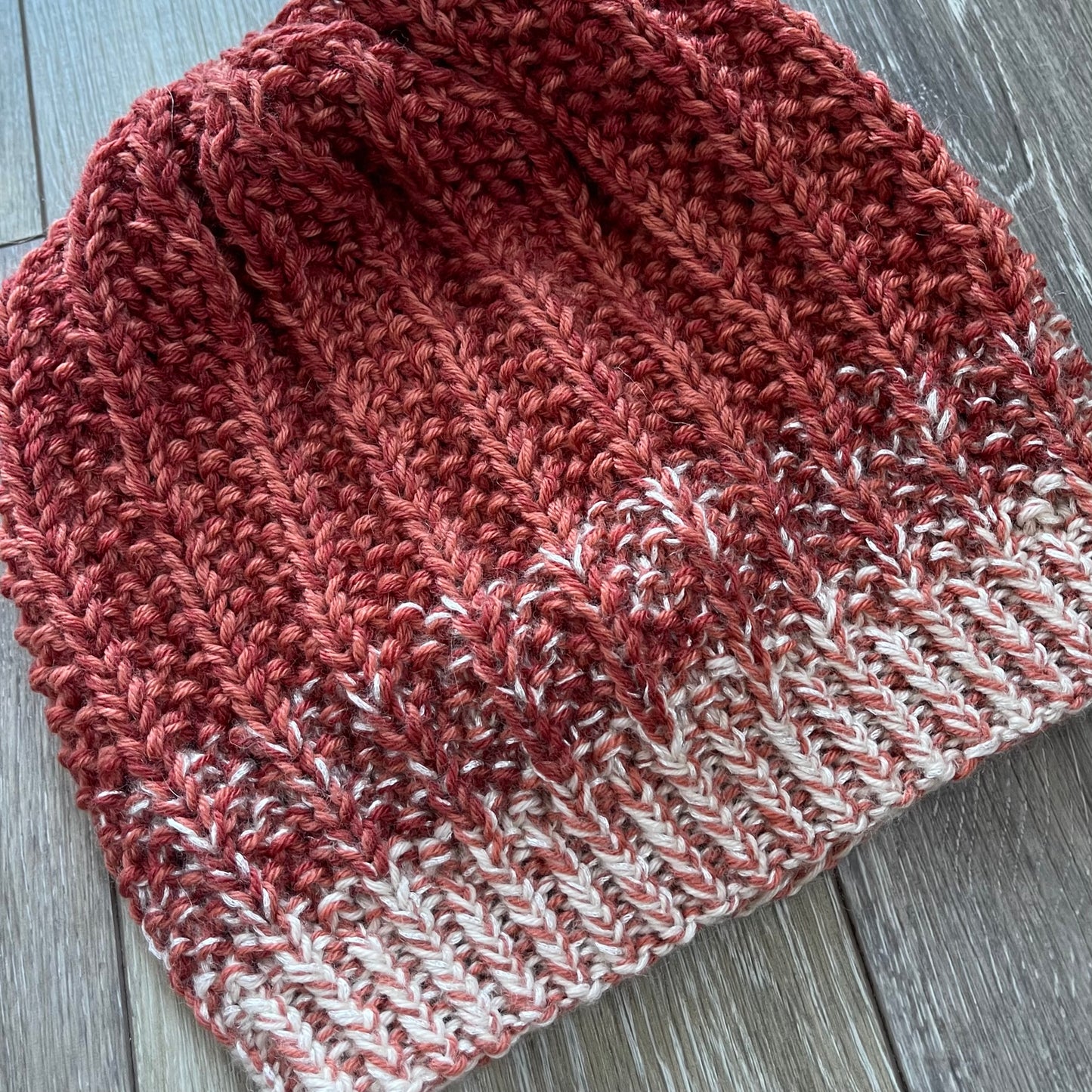 Womens Hand Knit Slouchy Hat